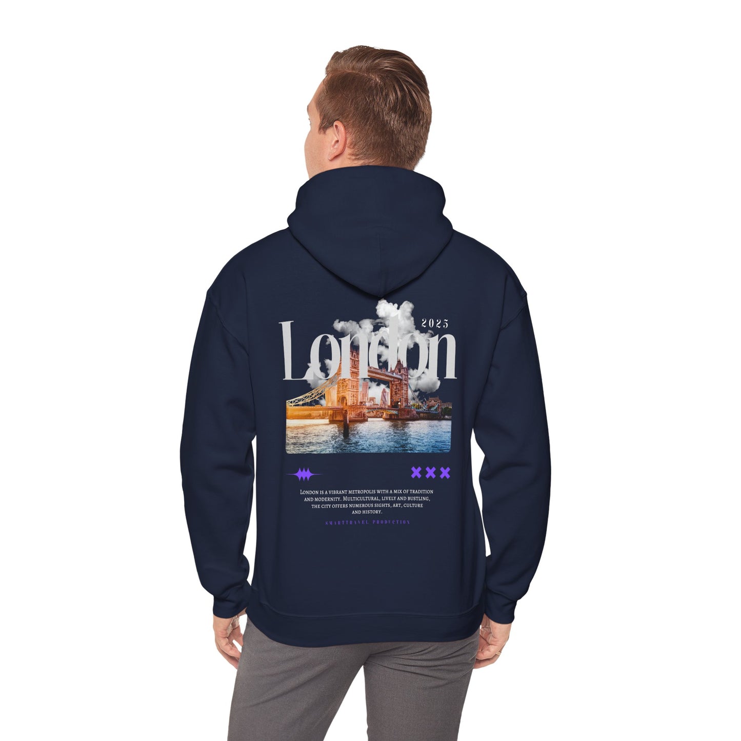 Unisex Heavy Hoodie - London