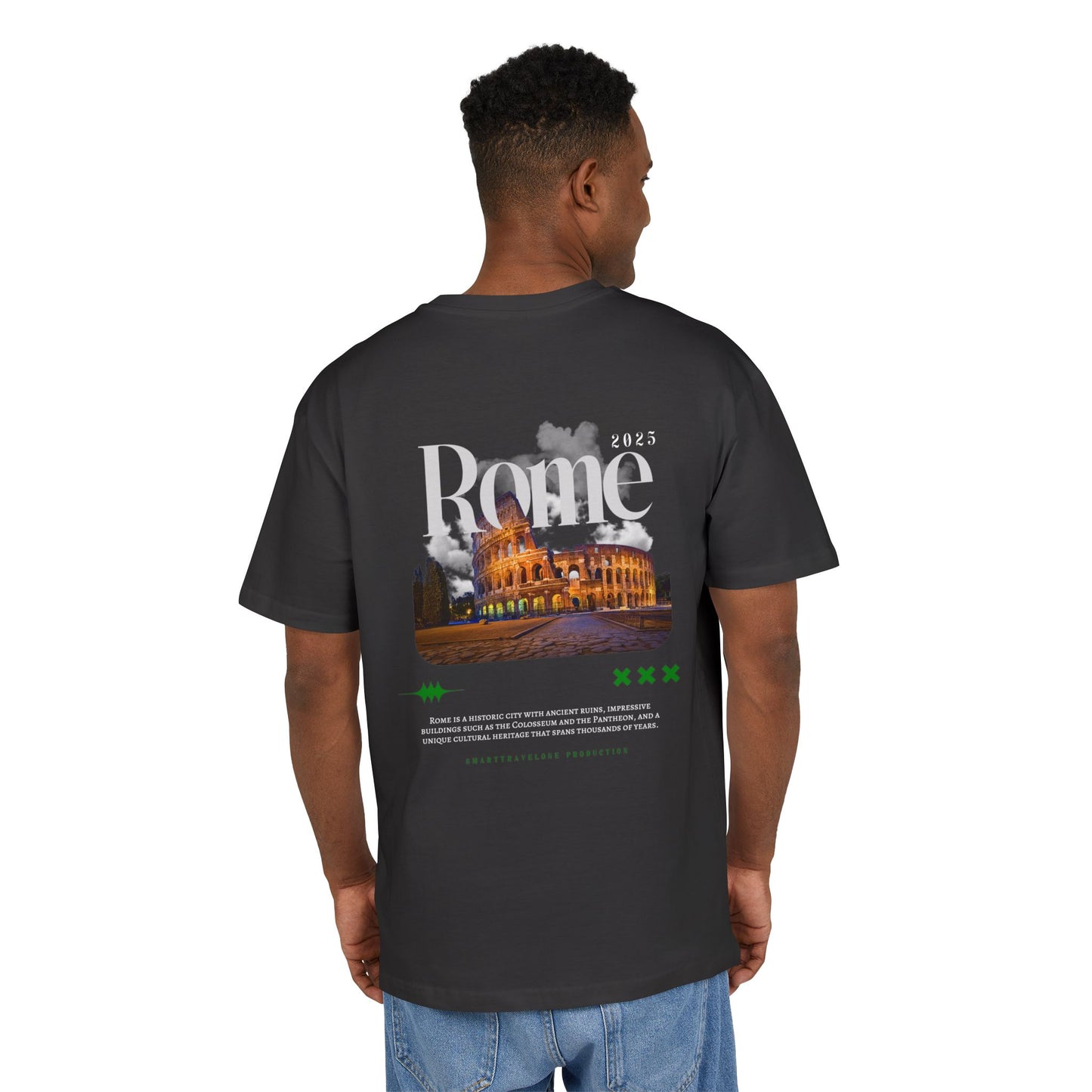 Heavy Oversize Tee - Rome