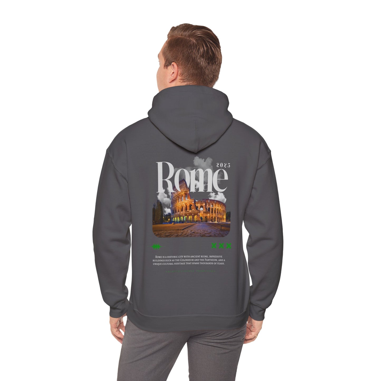 Unisex Heavy Hoodie - Rome