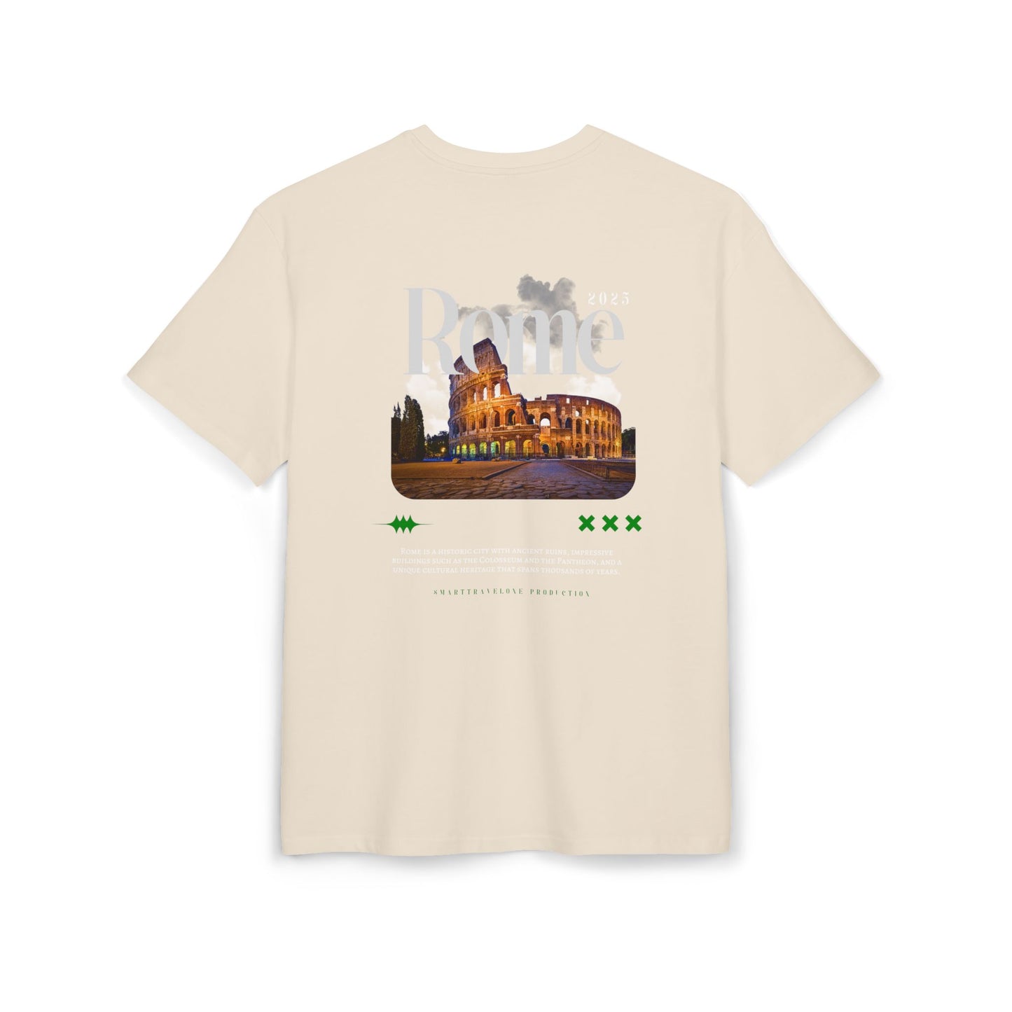 Heavy Oversize Tee - Rome