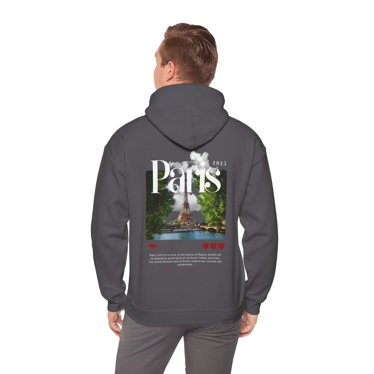 Unisex Heavy Hoodie - Paris