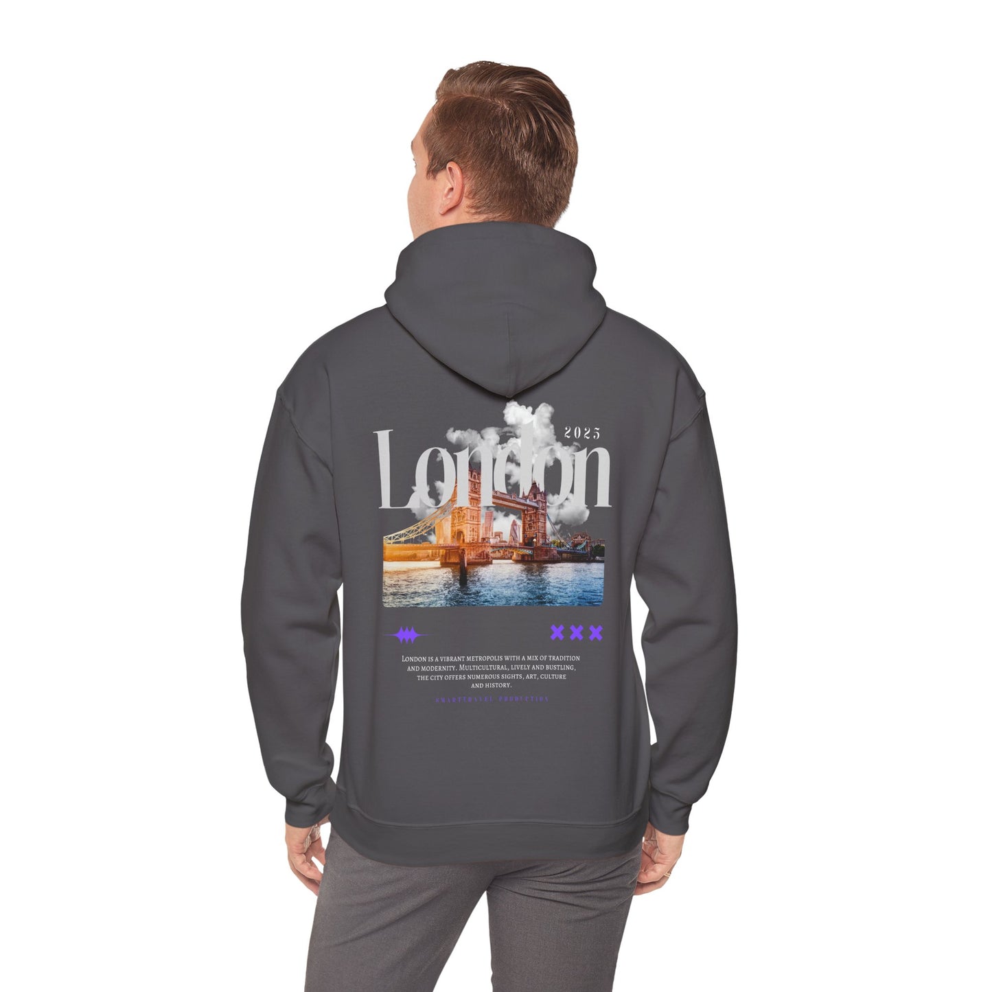 Unisex Heavy Hoodie - London