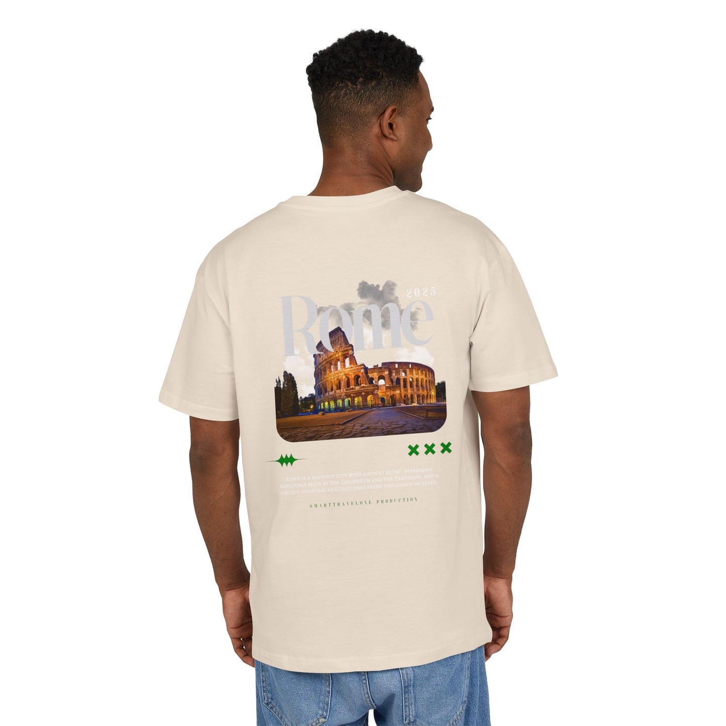 Heavy Oversize Tee - Rome