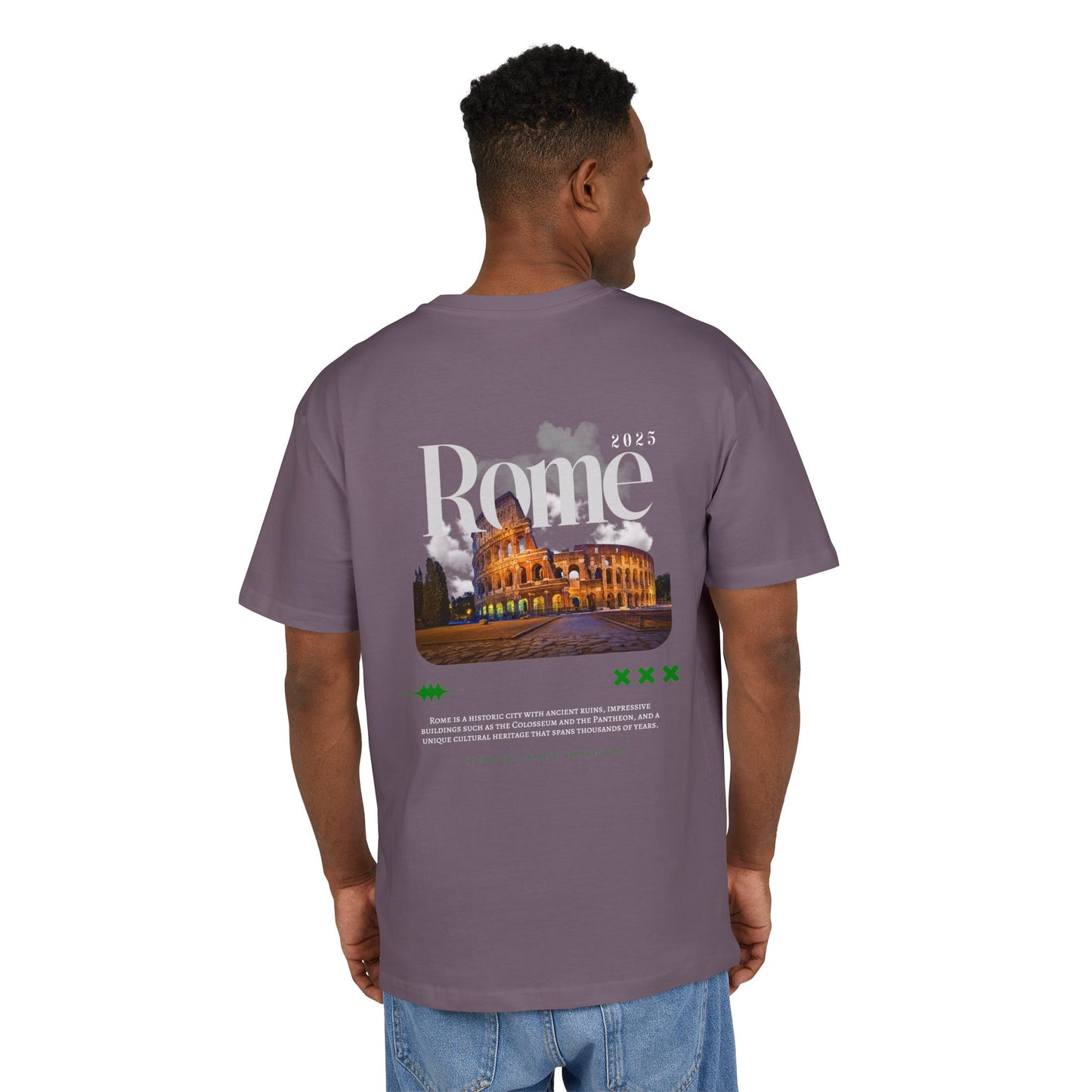 Heavy Oversize Tee - Rome