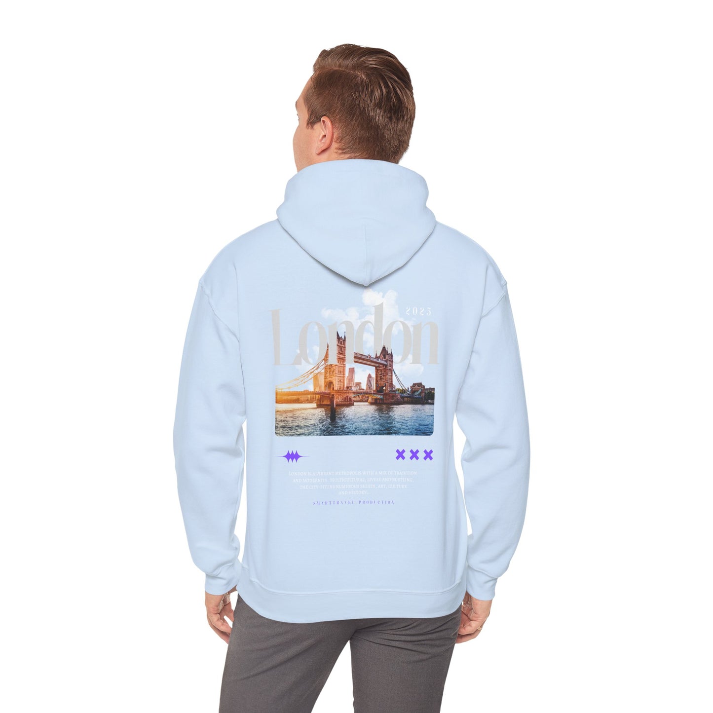 Unisex Heavy Hoodie - London